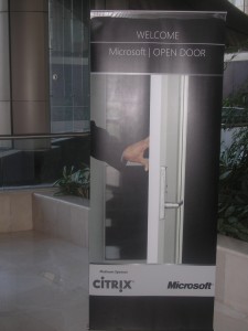Microsoft Open Door Logo Microsoft Open Door Logo